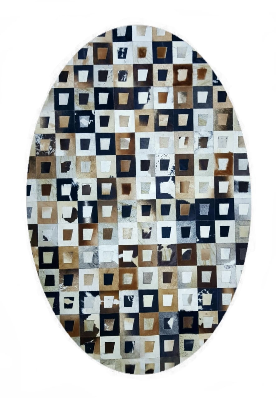 سجادة جلد طبيعي يدوي – شباك